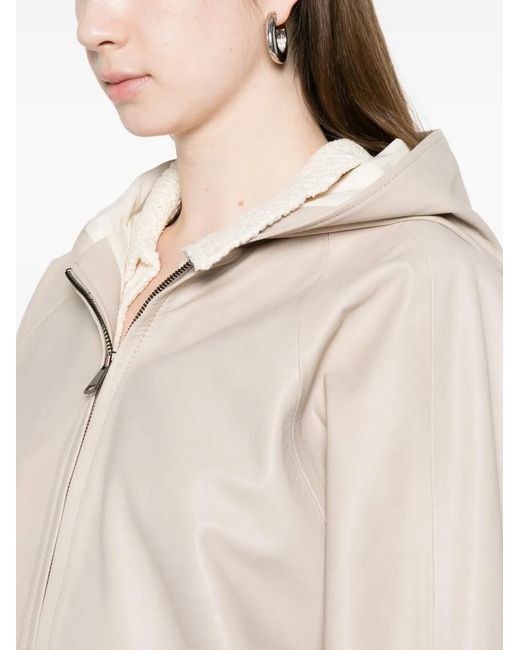 Simonetta Ravizza Natural Cambridge Hooded Jacket