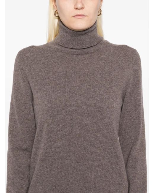N.Peal Cashmere Luna プルオーバー Brown