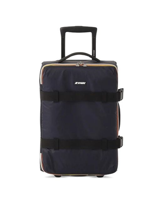 K-Way Blue Striped Trolley for men