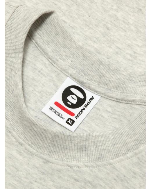 Aape By A Bathing Ape メンズ ホワイト ロゴ スウェットシャツ 【公式
