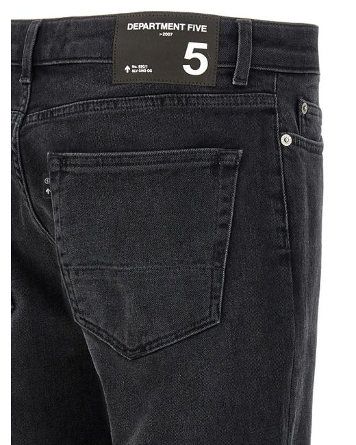 Department 5 Blue Stone Straight-Leg Jeans for men