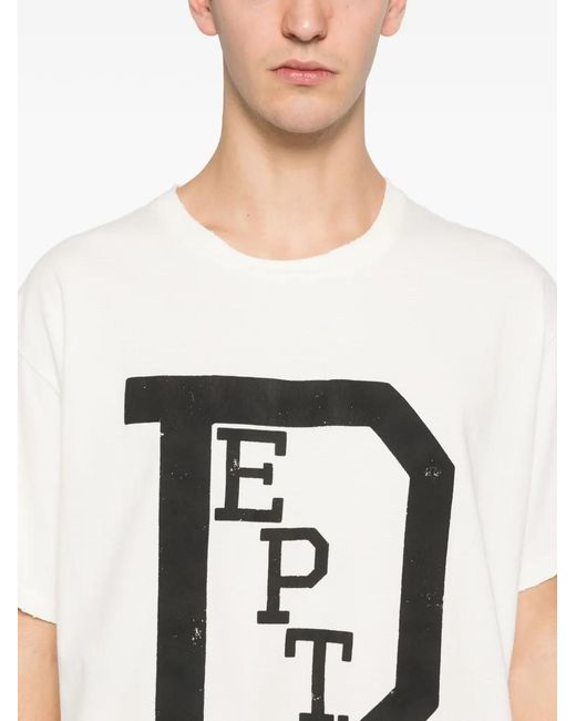 GALLERY DEPT. White University T-Shirt for men