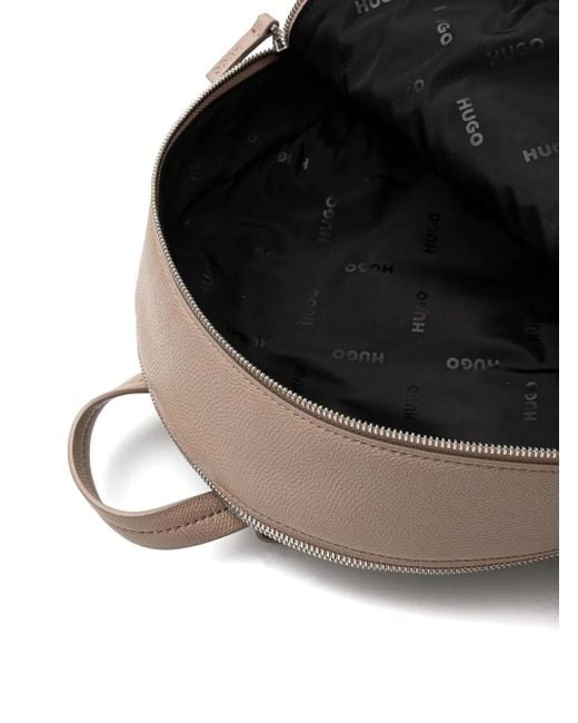 HUGO Natural Logo-Lettering Backpack