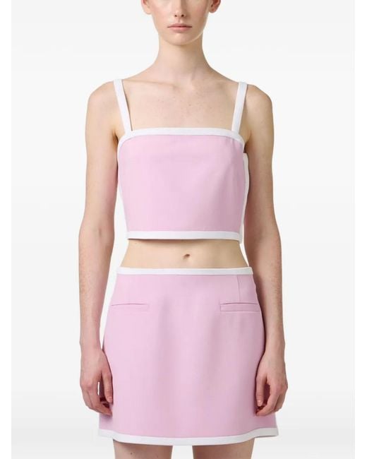 Iceberg Pink Cropped Top