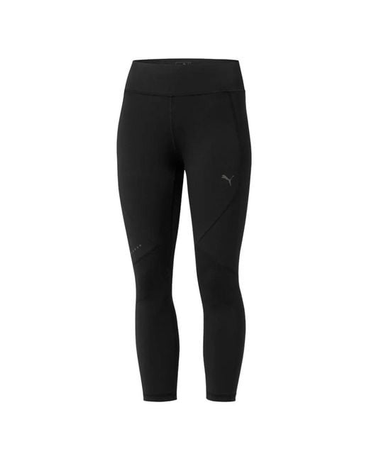 PUMA Black Ignite 3/4 Paneled Leggings