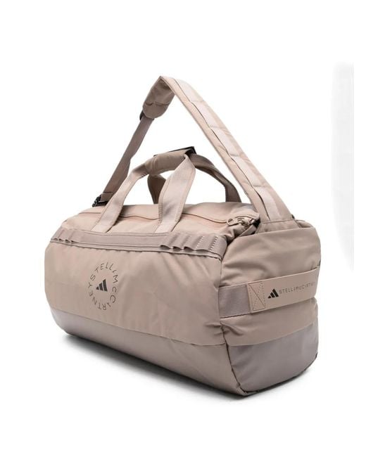 adidas Women's Natural X Stella Mccartney Logo Tote Bag