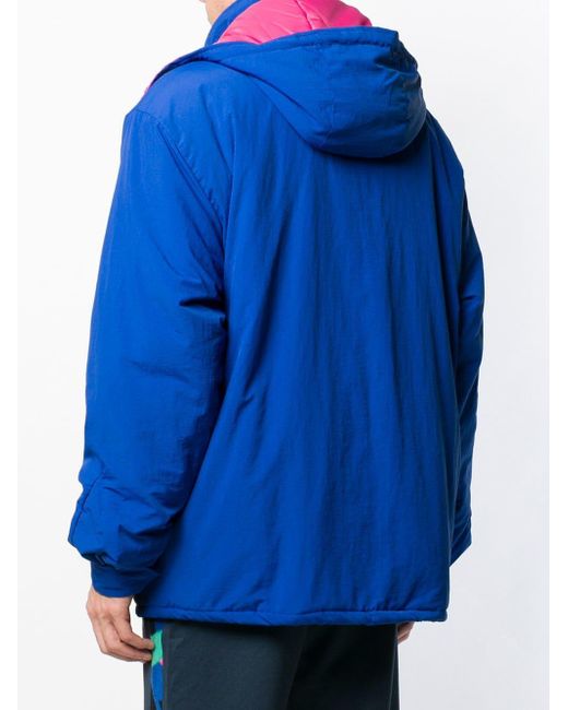 Fila Synthetic Magic Line Rain Jacket in Blue for Men | Lyst