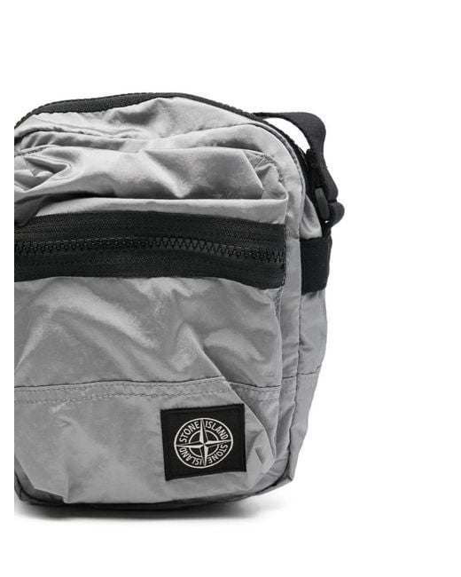 Stone Island Black 9200015 Coated Nylon Metal for men