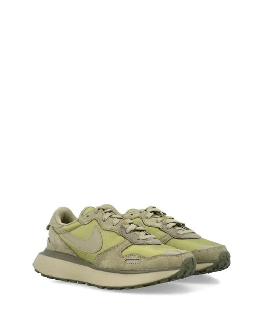 Nike Green Phoenix Waffle Sneakers