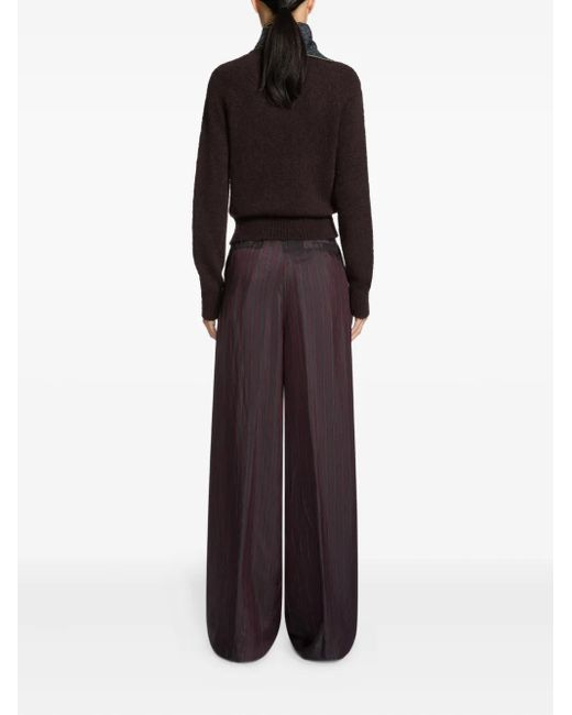 Dries Van Noten Black Wool Sweater
