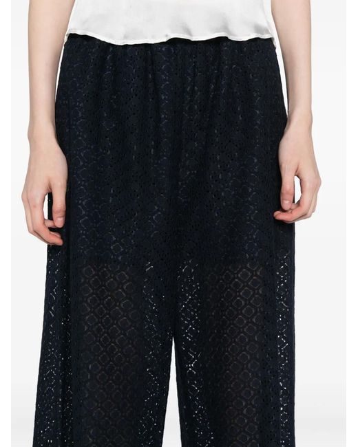 To b. by agnès b. Blue Lace Trousers