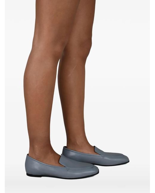 ANEST COLLECTIVE Blue Slip-On Style Loafers
