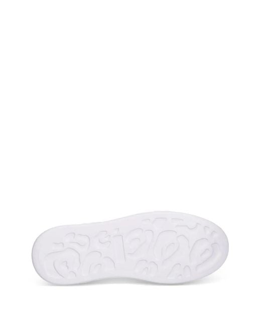 Just Cavalli White Logo-Print Sneakers for men