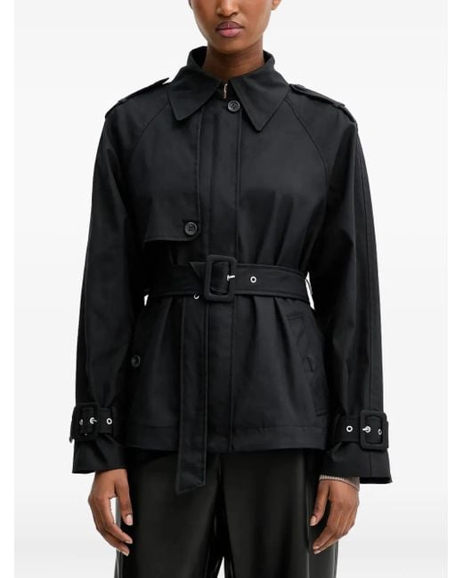 Guess Black Belted Jacket