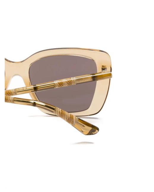 Burberry Pink Square-Frame Sunglasses