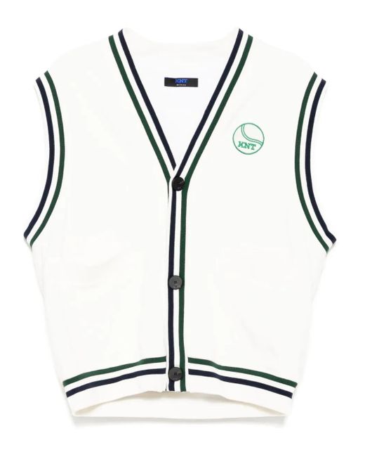 Kiton Black Knt Vest for men