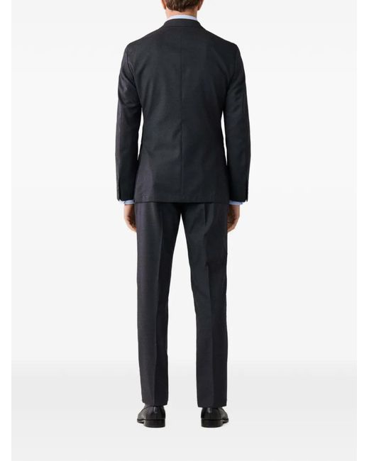 Hackett Blue Single-Breasted Blazer for men