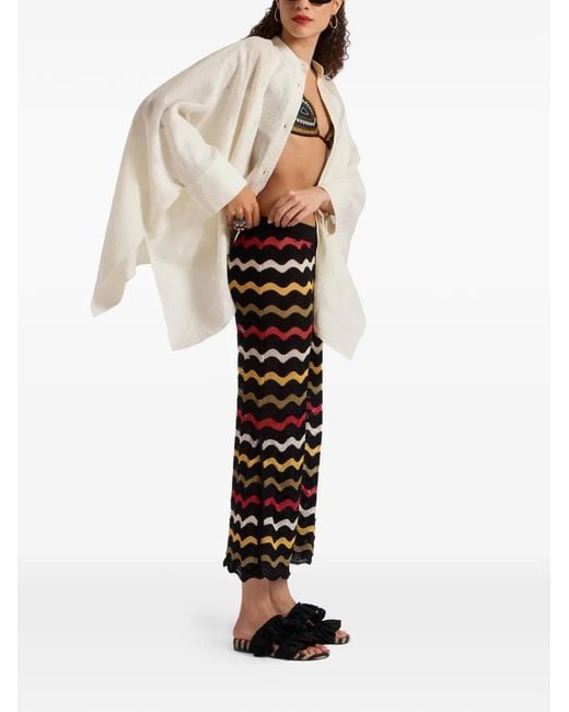LaDoubleJ White Pantalon Zephyr