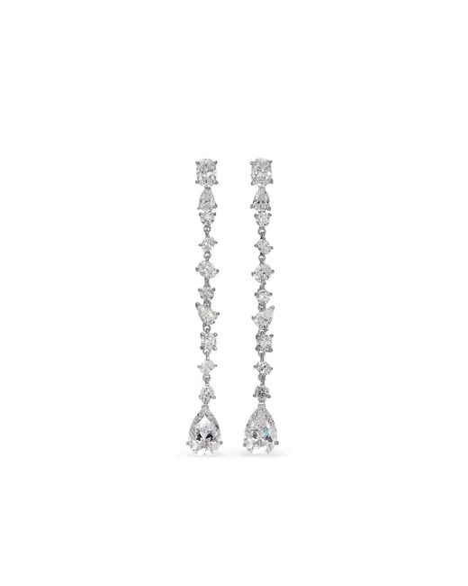 Anabela Chan White 14K Celestial Dust Diamond Earrings