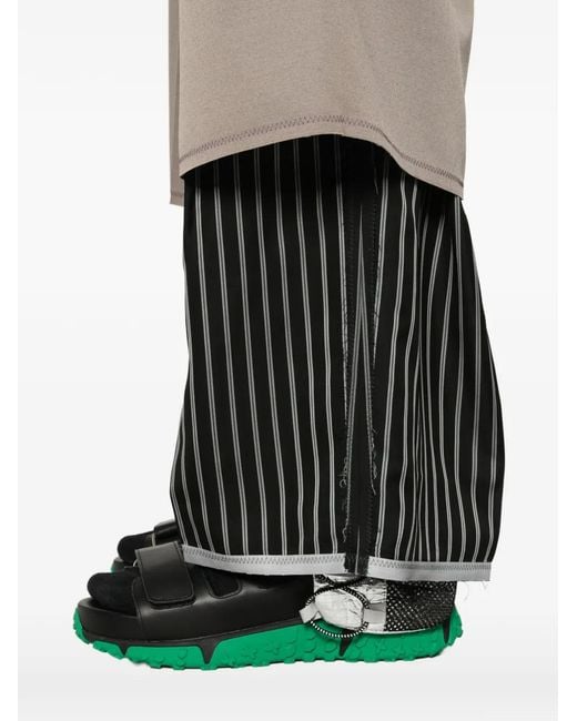 Kolor Gray Double Layer Tailored Trousers for men