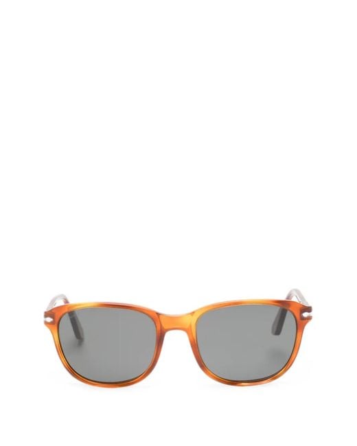 Persol Brown Square-Frame Tortoiseshell Sunglasses for men