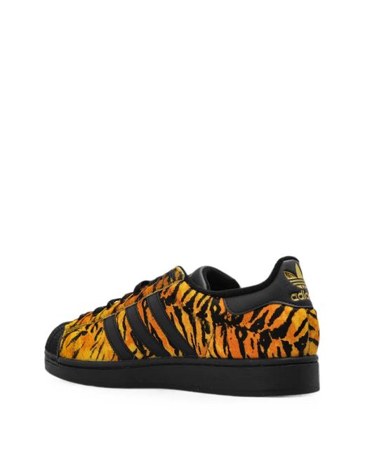Adidas Black Superstar Ii Sneakers