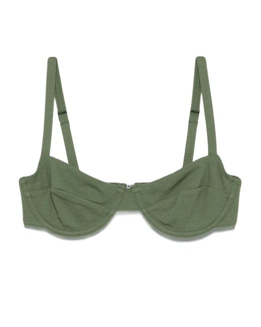 Matteau バルコネット ビキニトップ Green