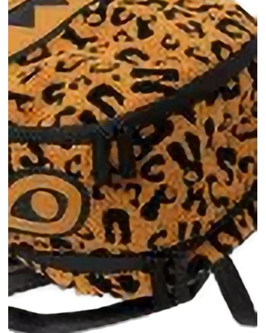 Sprayground Natural The Wild One Savage Leopard-Print Backpack