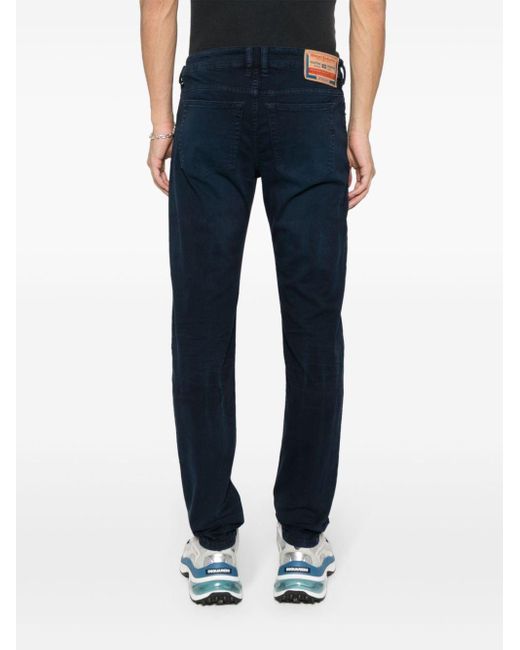 DIESEL Blue 1979 Sleenker 0enak Low-rise Skinny Jeans for men