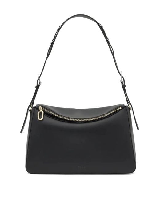 Tous Black City Shoulder Bag