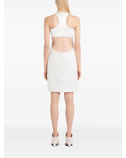 Courreges White Infinity Midi Dress