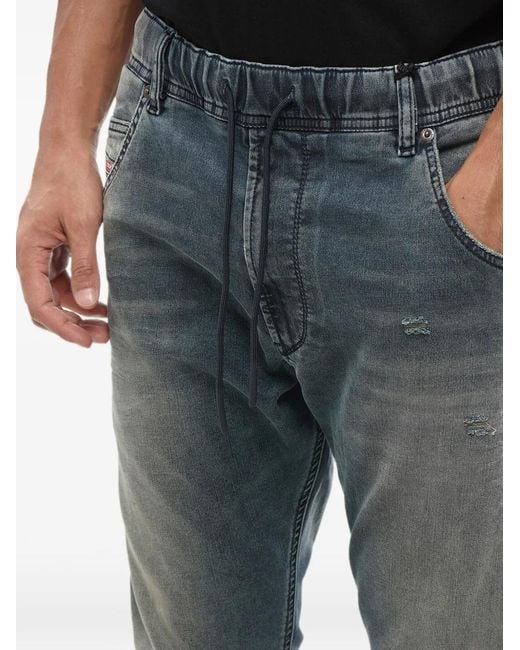DIESEL Blue Joggjeans D-Krooley Jeans for men