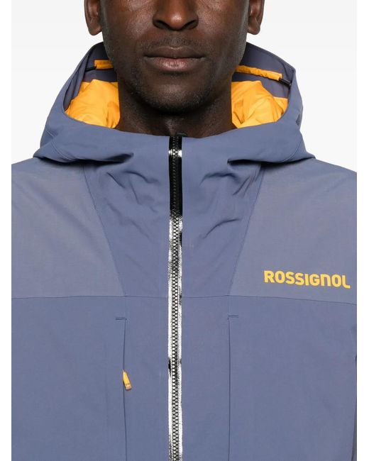 Rossignol Blue Colour-Block Jacket for men