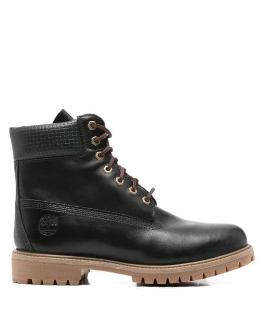 Timberland Black Premium 6' Waterproof Boots for men