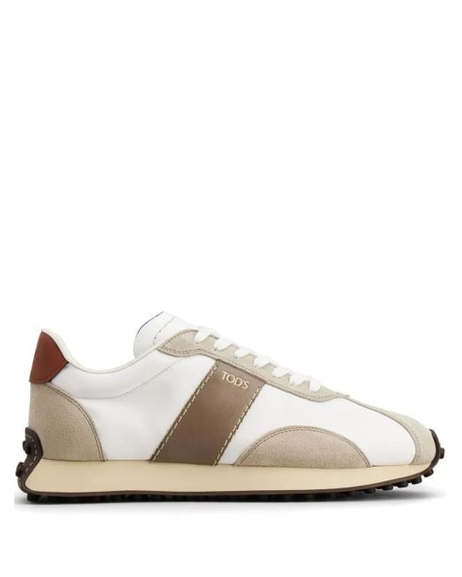 Tod's White Flat Shoes for men