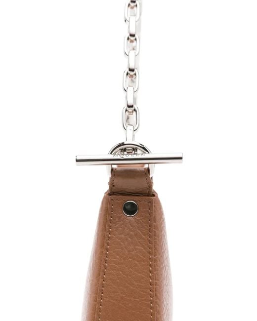 Alexander McQueen Brown Grainy Lamb Leather Pouch