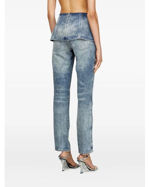 DIESEL Blue D-Hourjian-Fsh1 Pantaloni