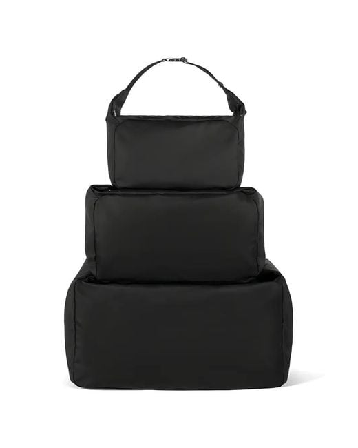 Borsa Tote Cube Foldable di Fpm Milano in Black