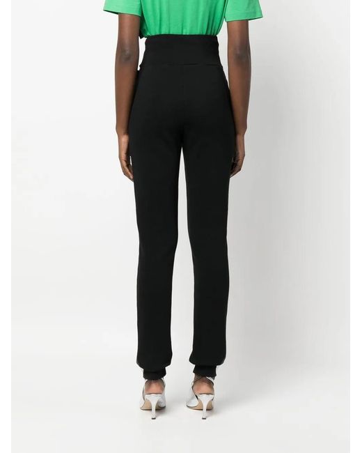 Philipp Plein Black Gothic Plein Track Pants