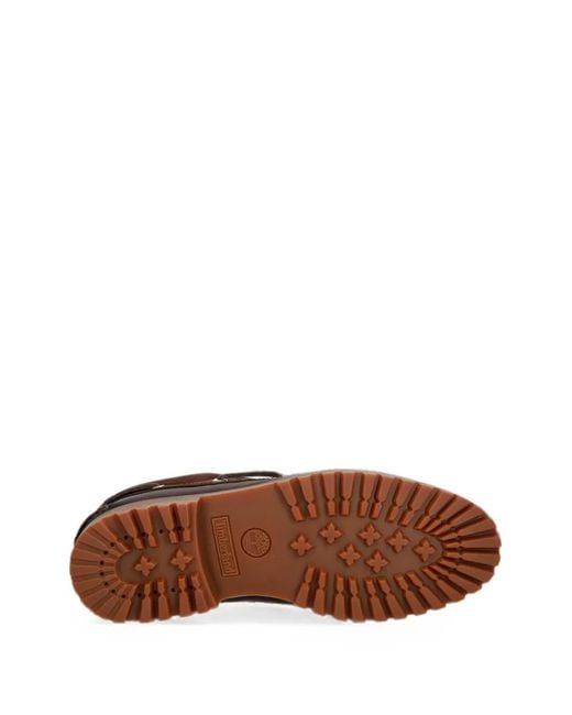 Timberland Brown Suede Boat Shoes for men