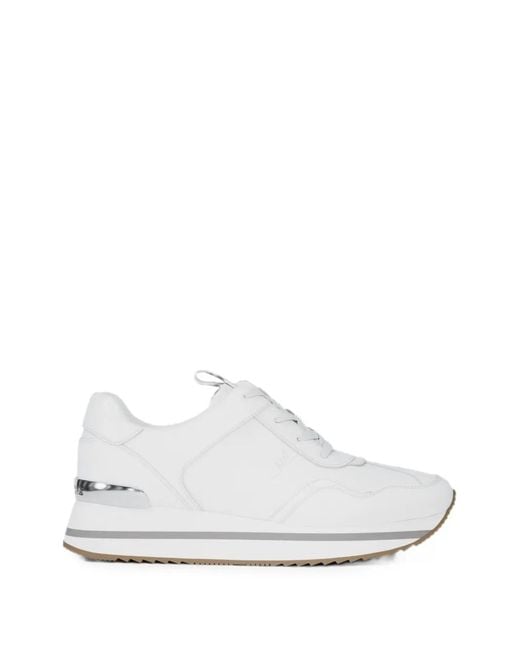 Michael Kors White Raina Sneakers