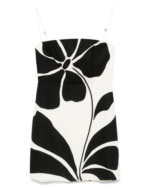 Cala De La Cruz Roma ミニドレス Black