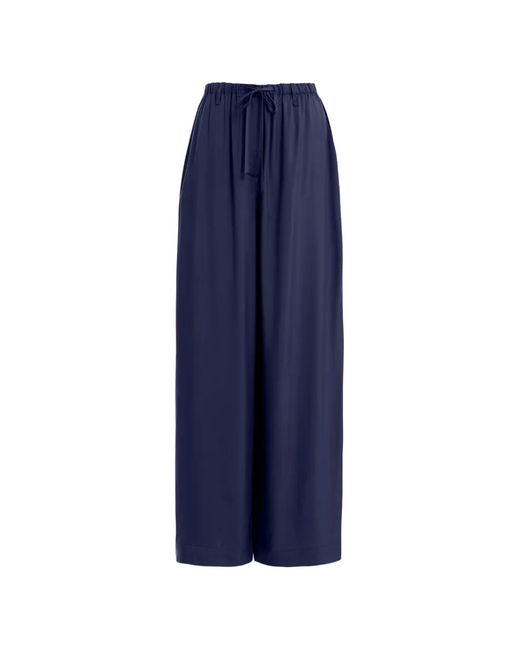 Essentiel Antwerp Blue Drawstring-Waist Trousers