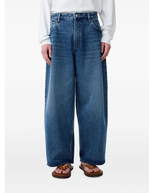 Studio Nicholson Blue Paolo Tapered Jeans for men