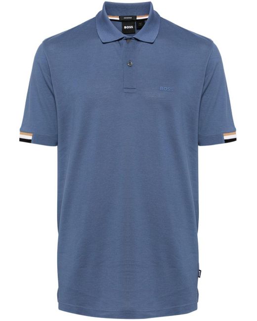 Boss Blue Parlay 147 Polo Shirt for men