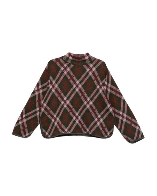 Maglione A Collo Alto di Eric Bompard in Brown