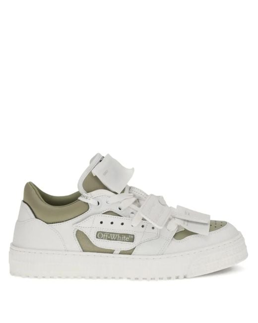 Off-White c/o Virgil Abloh Men's White Off Court Low-Top Sneakers