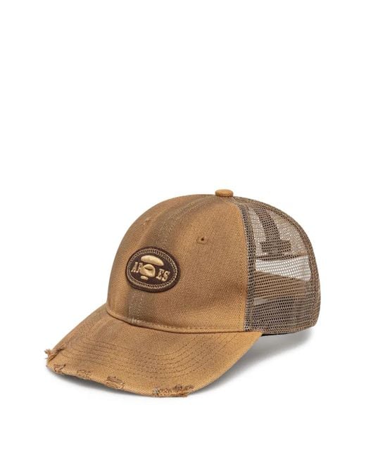 Aape By A Bathing Ape Baseballkappe mit besticktem Patch in Brown für Herren