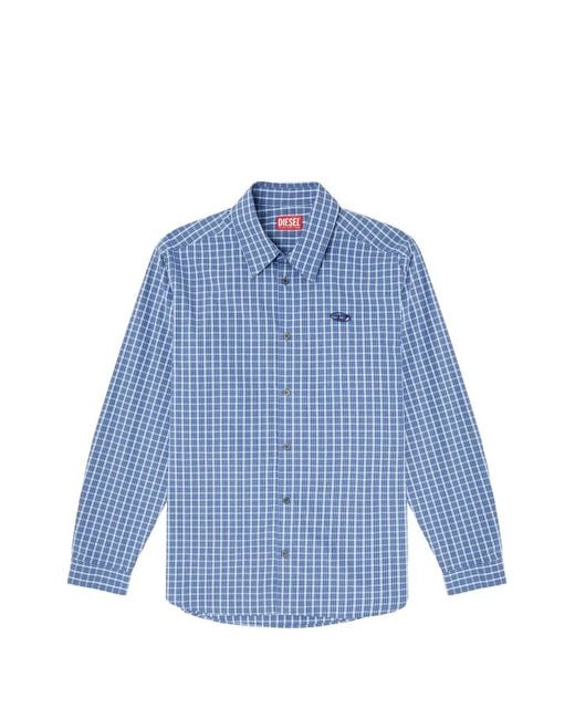 DIESEL Blue Shirts for men