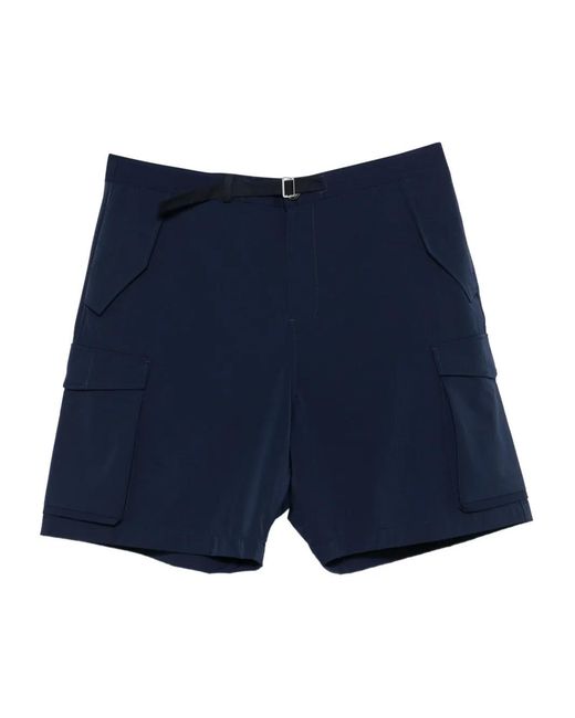 Bermudas cargo con cinturón Paul Smith de hombre de color Blue